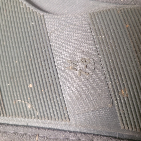 JESSICA SIMPSON Gray Velvet Slippers with Bow 7/8 - Picture 7 of 7